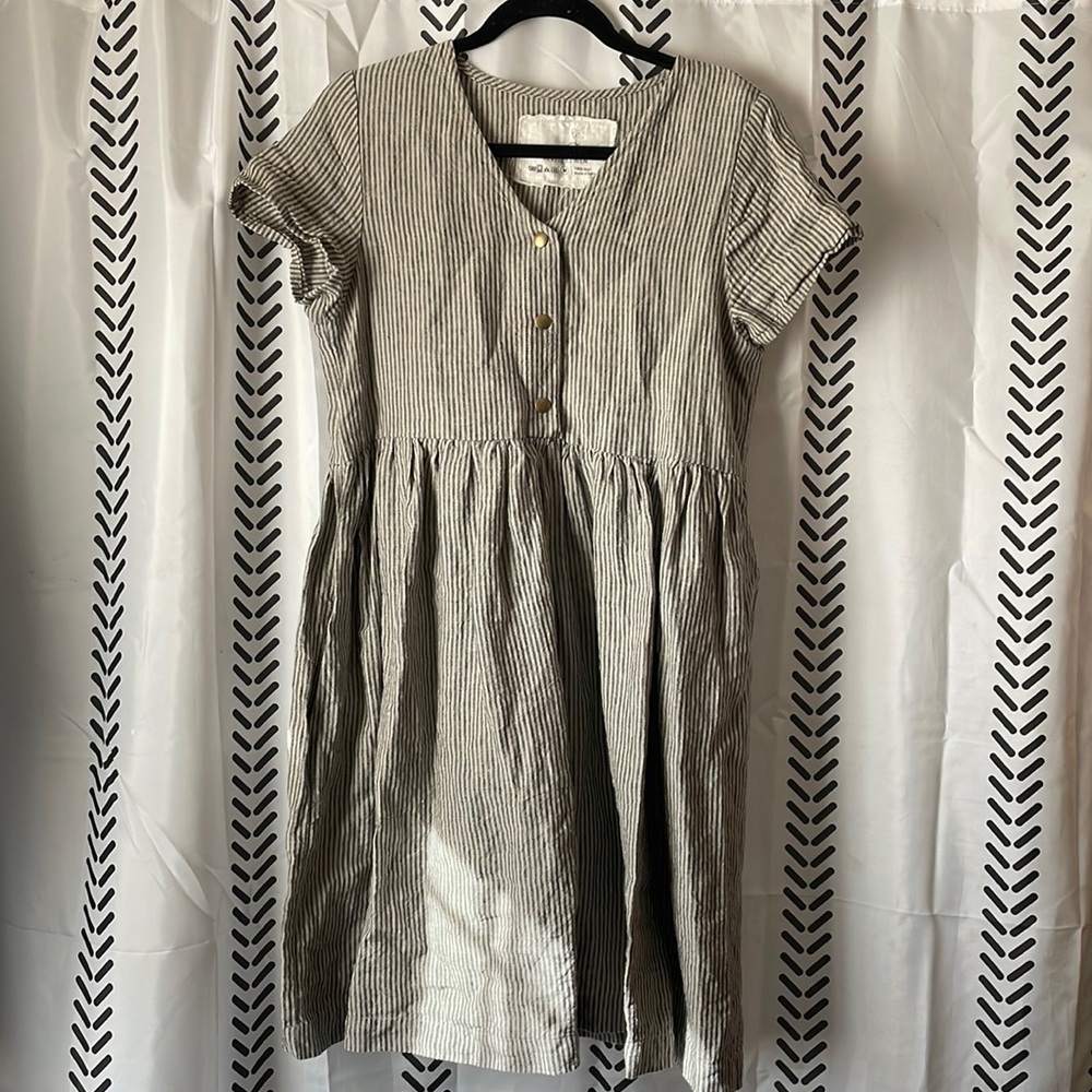 NotPERFECTLINEN Mama Dress